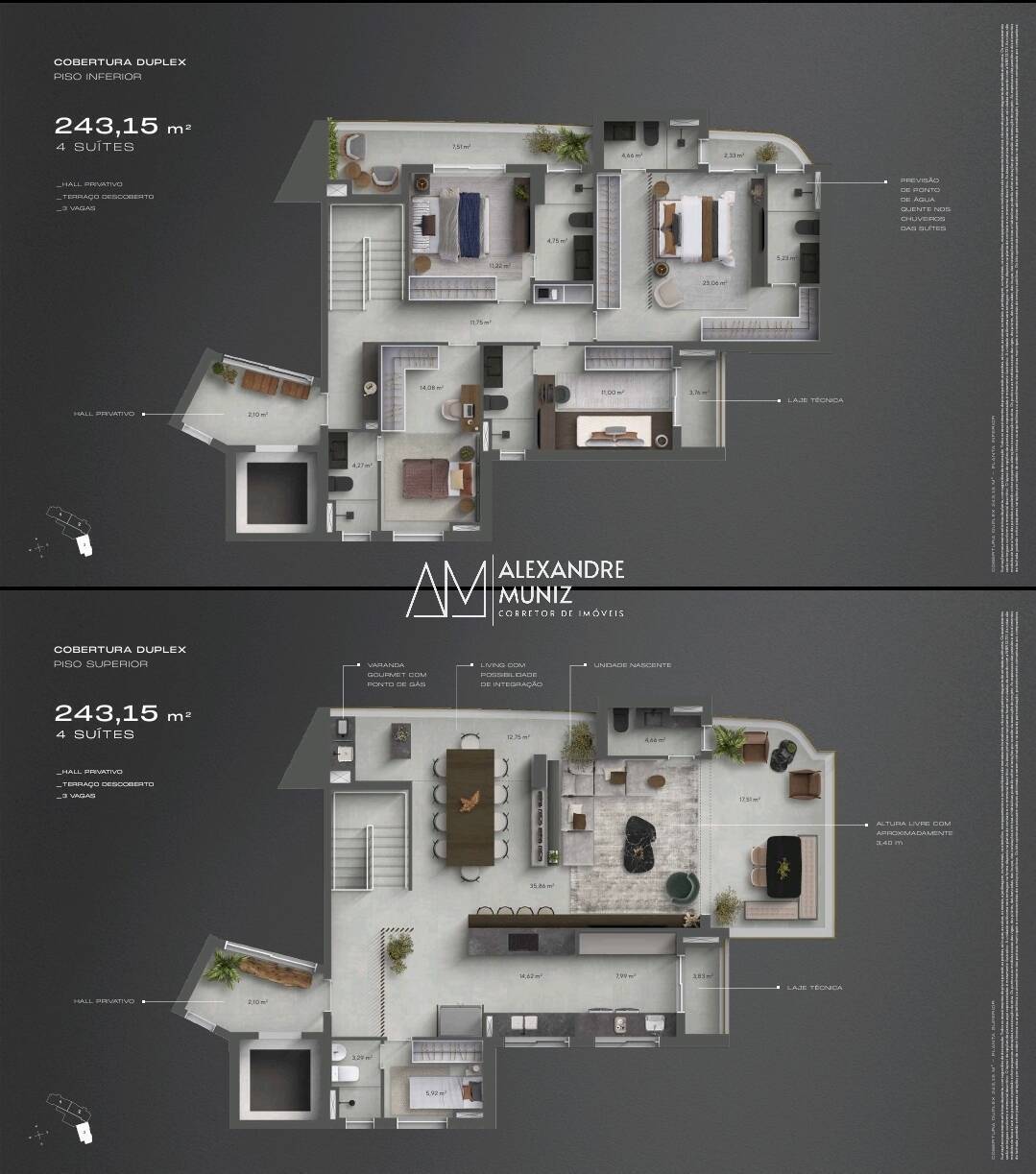 Apartamento, 3 quartos, 116 m² - Foto 19