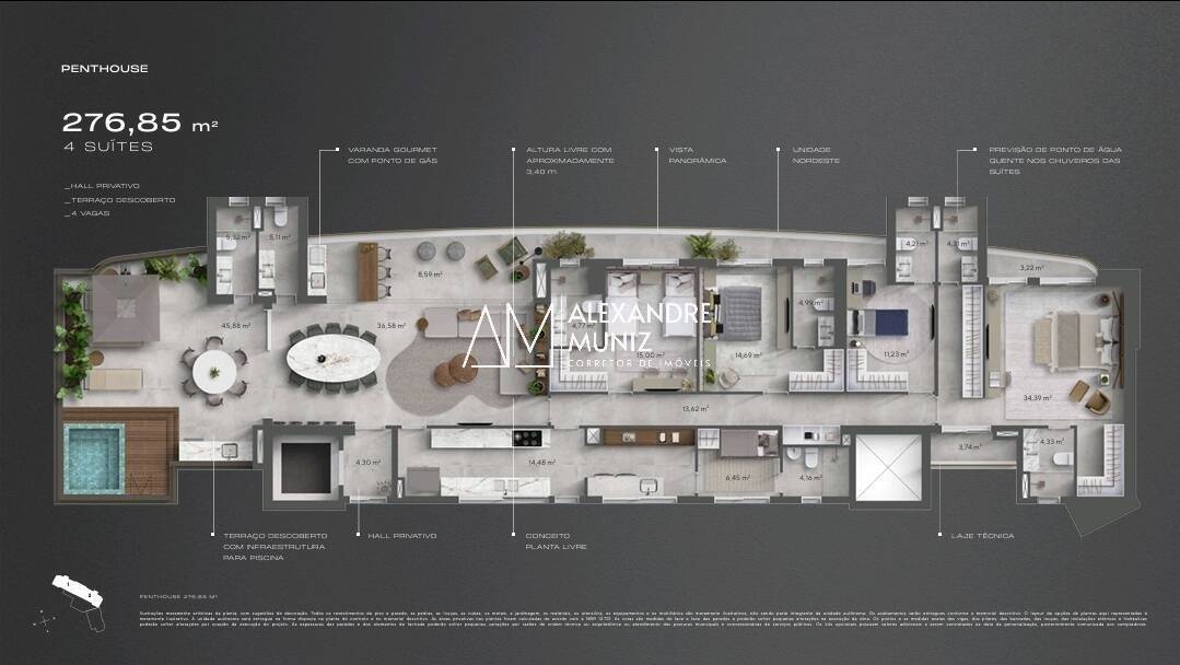 Apartamento, 3 quartos, 116 m² - Foto 20
