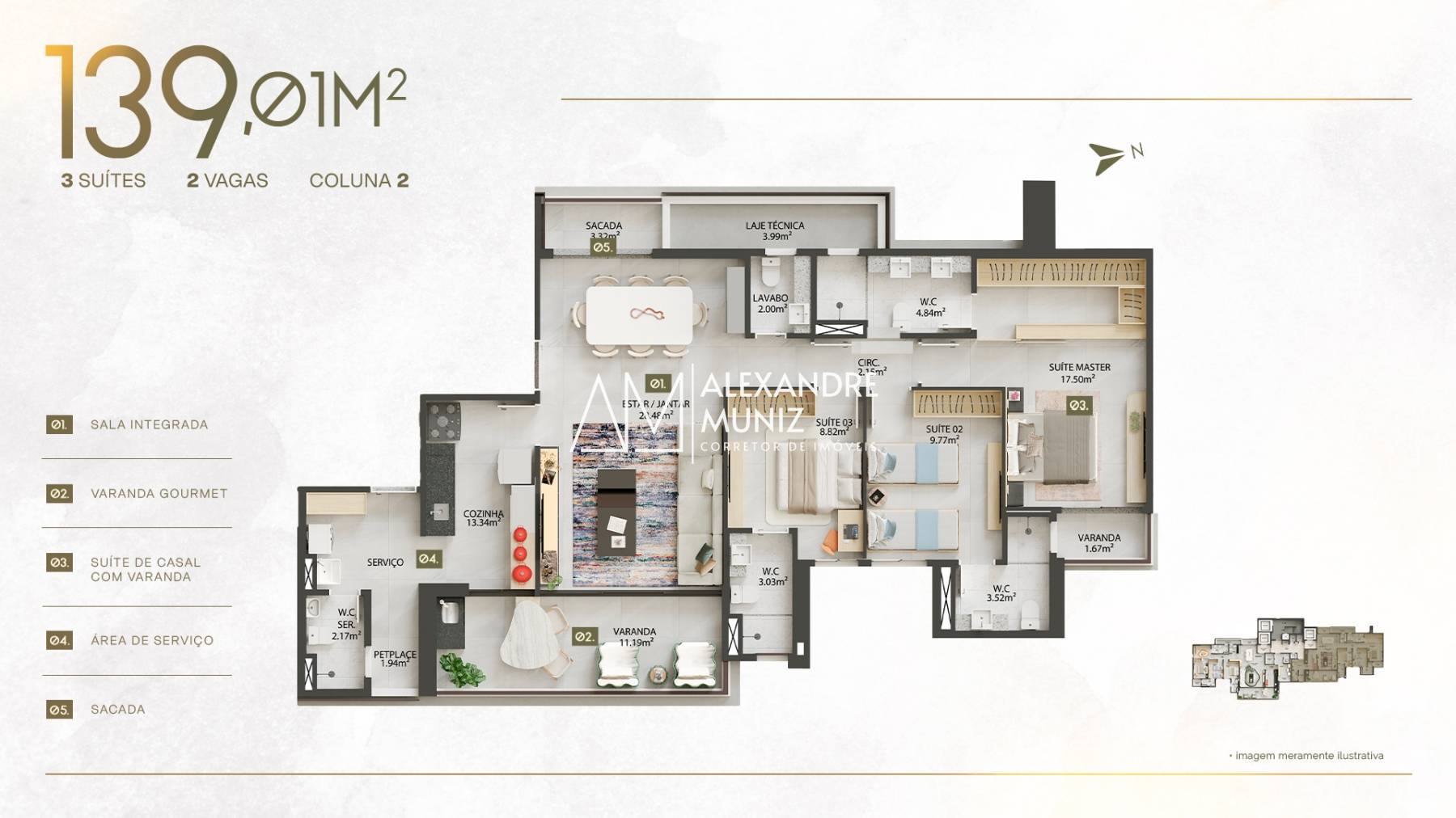 Aura Leonardo Mota, apartamentos à venda na Aldeota, Fortaleza-CE.