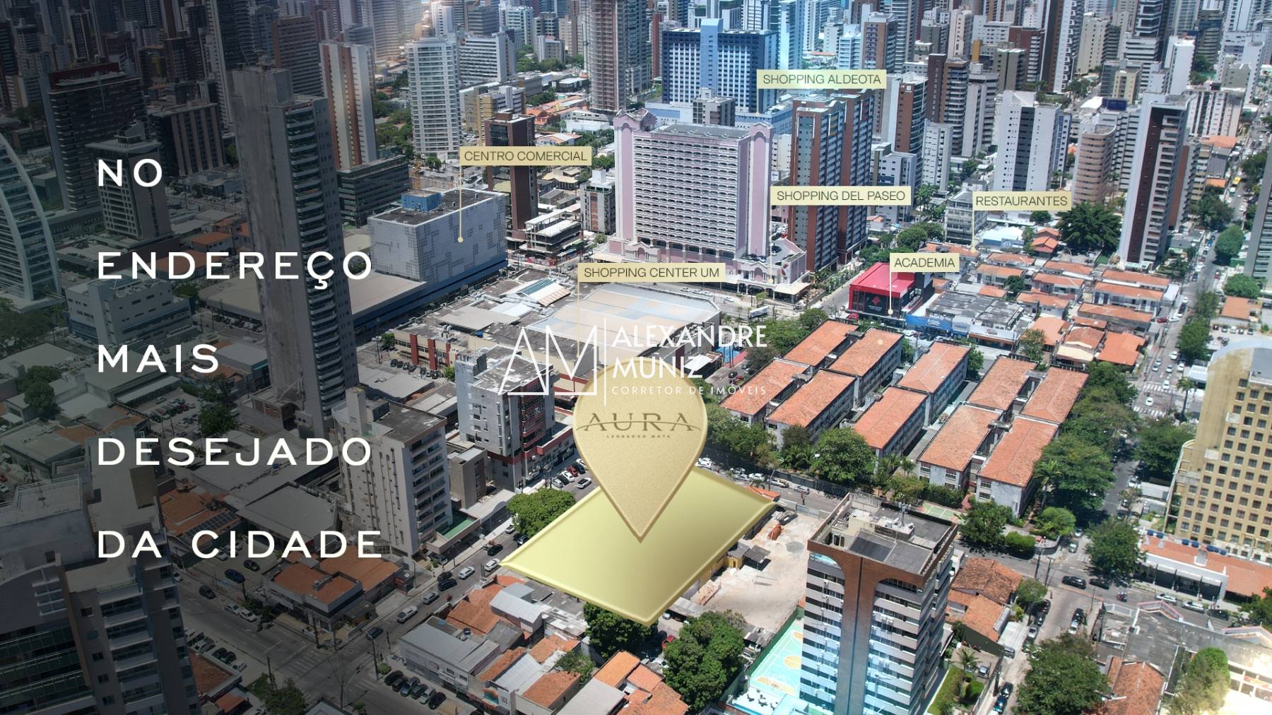 Aura Leonardo Mota, apartamentos à venda na Aldeota, Fortaleza-CE.