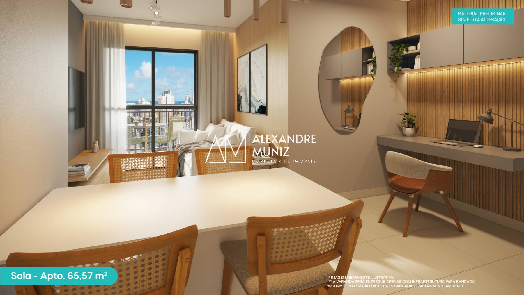 Apartamento, 2 quartos, 53 m² - Foto 2