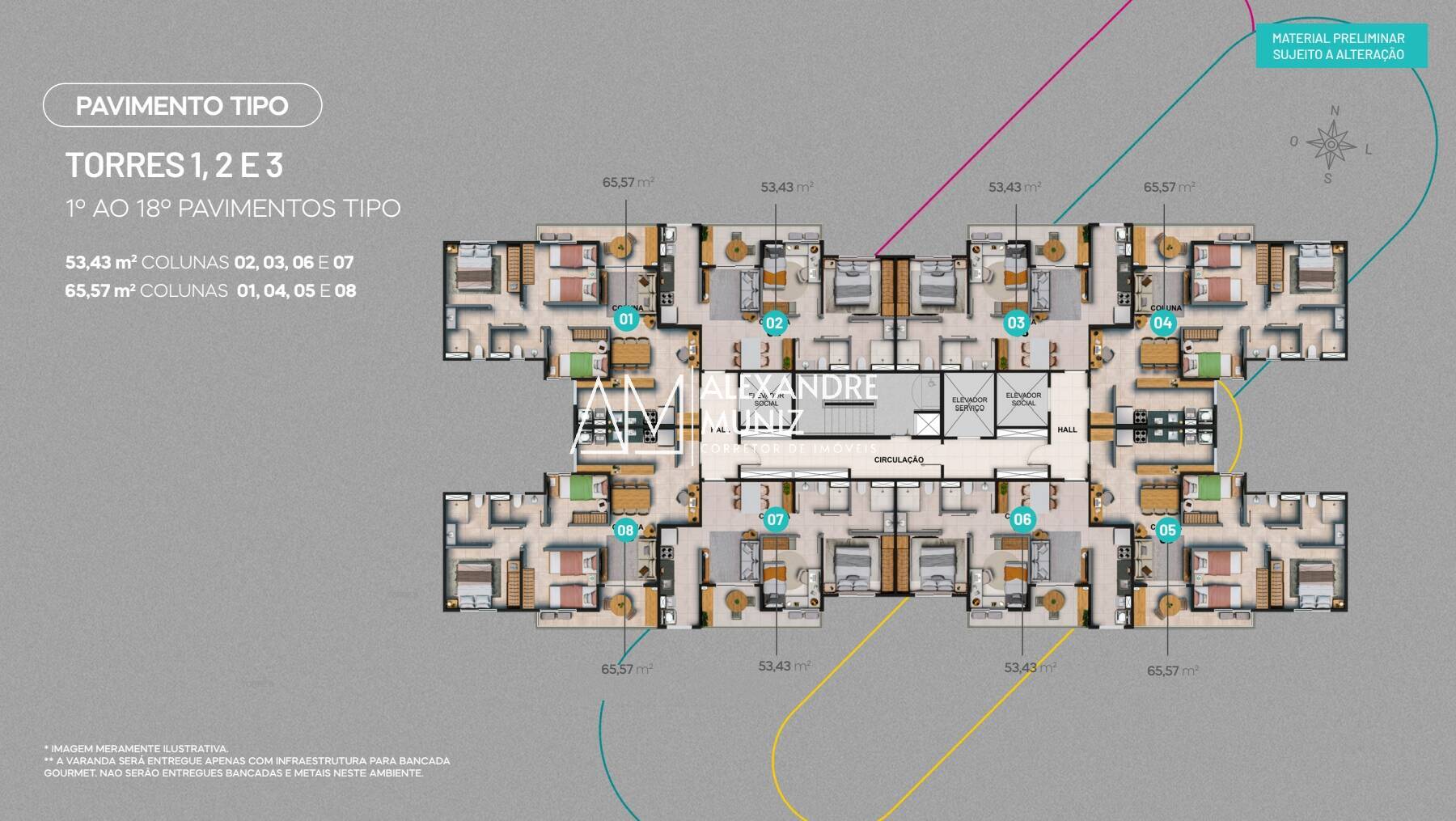 Apartamento, 2 quartos, 53 m² - Foto 6