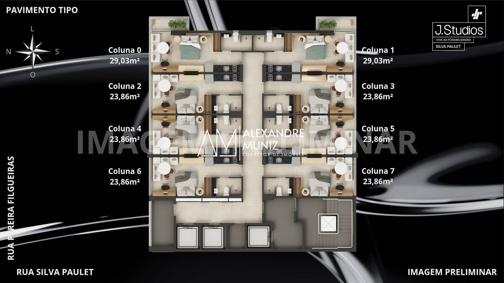 Apartamento, 1 quarto, 23 m² - Foto 17